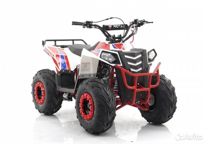Квадроцикл 110 кубов motax grizlik A110 красный