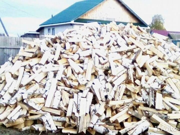 Дрова колотые березовые