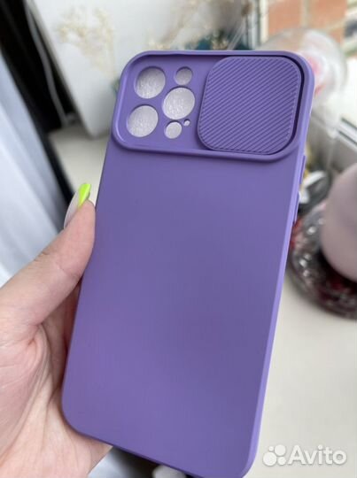 Чехлы на iPhone X/XS и 12pro(фиолетовый)