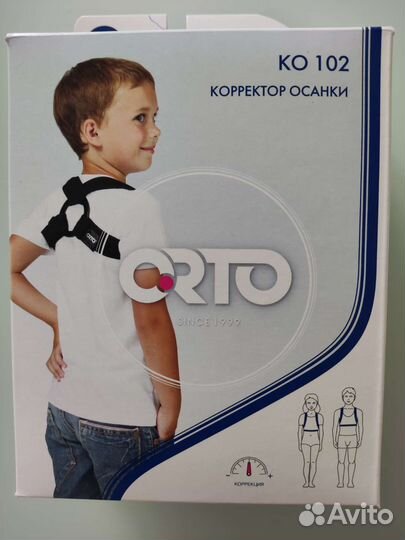 Корректор осанки orto ко 102 размер XXS
