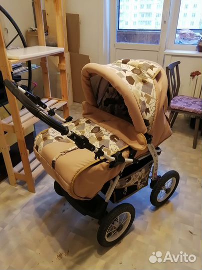 Прогулочная коляска зимняя бу