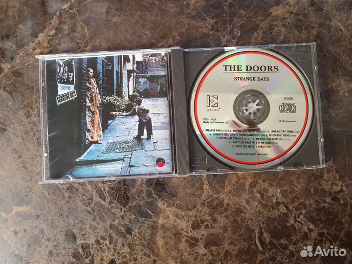 CD диски группы Doors пр-во Германия