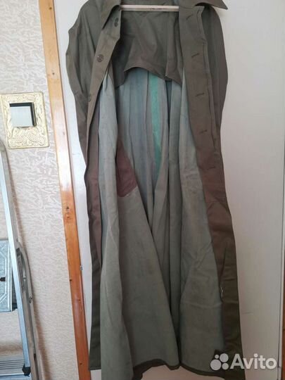 Плащ-накидка офицерская прорезиненая