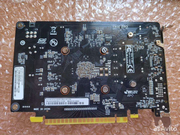 Видеокарта GTX 1650 4gb