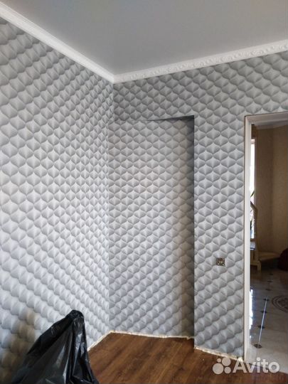 Поклейка обоев