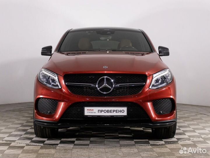 Mercedes-Benz GLE-класс Coupe 3.0 AT, 2017, 83 888 км