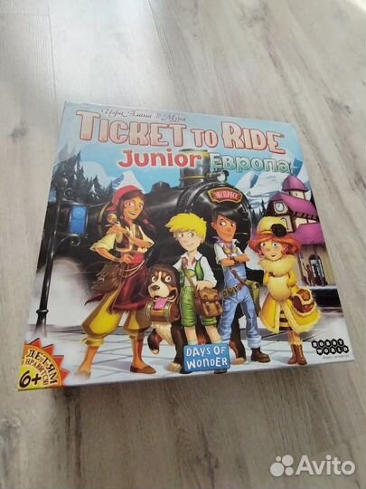 Настольная игра Ticket to Ride Junior Европа