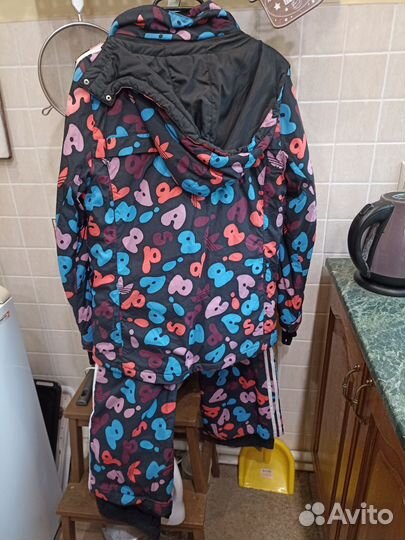 Спортивный ретро костюм Адидас 48 размер