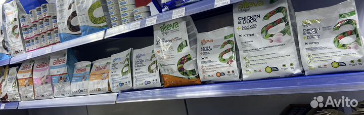 Итальянские корма Alleva для кошек и собак доставк