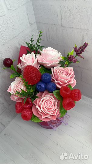 Букет из мыла