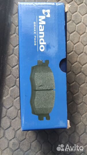 Тормозные колодки на hyundai elantra / coupe