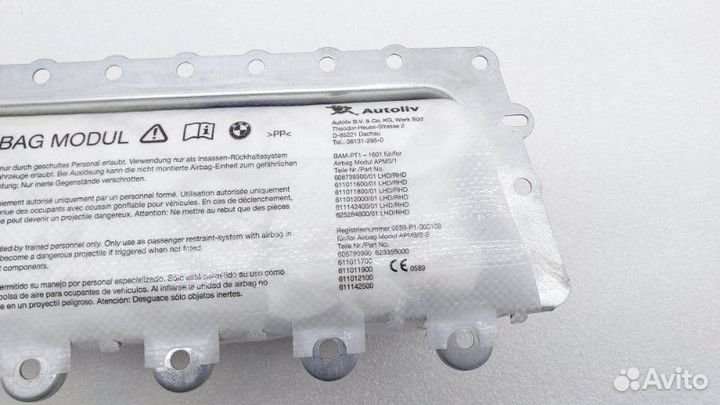 Подушка безопасности пассажира Bmw M5 F10 S63B44B