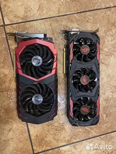 Видеокарты RX470 и RX480