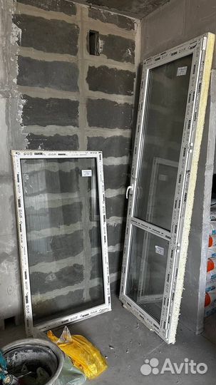 Балконная дверь с окном