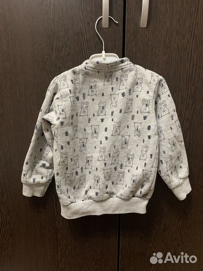 Толстовка на молнии 80 86 babygo