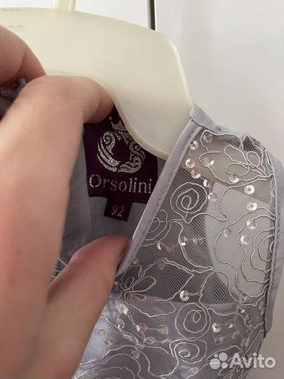 Нарядное платье для девочки 92 размер Orsolini