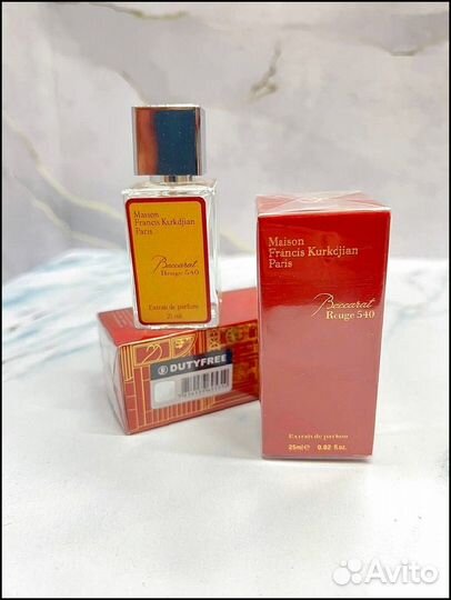 Стойкие духи Baccarat Rouge 540