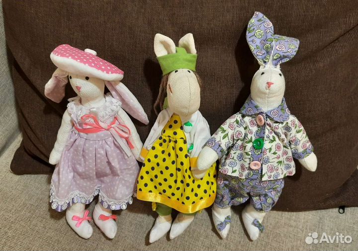 Игрушка текстильная ручной работы