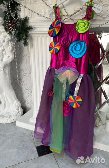 Новогодний костюм и платье