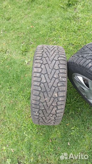 Зимняя шипованая резина r17 на штампованных дисках