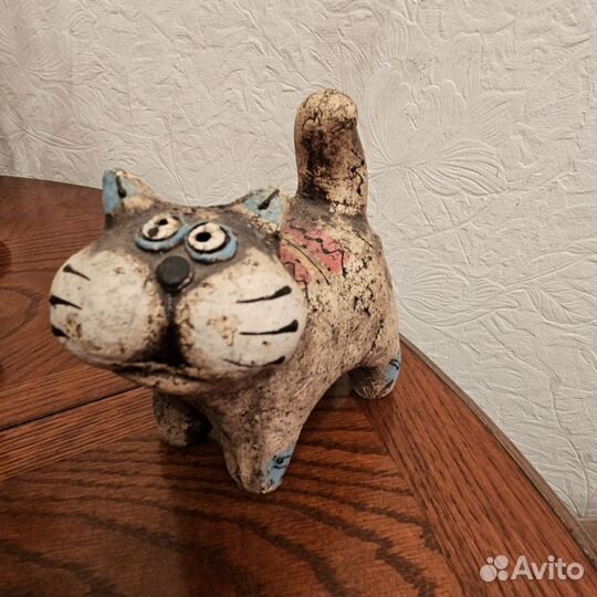 Статуэтки коты (шамот)