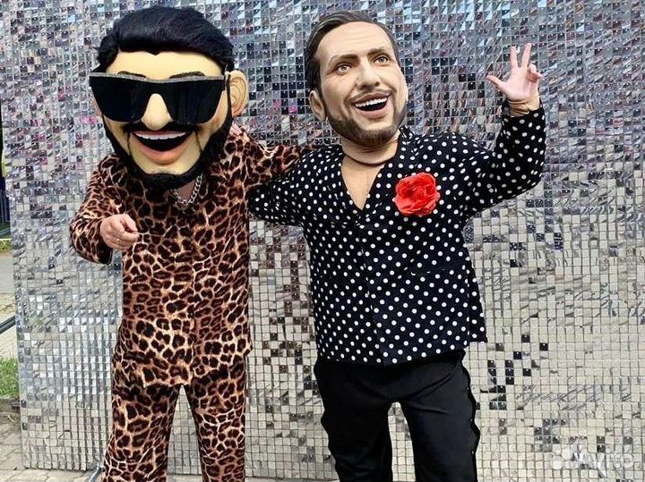 Экспресс поздравление ростовые куклы Все звёзды