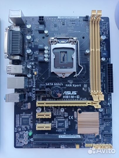 Материнская плата Asus H81M-C (1150) сокет