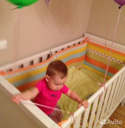 Детская кроватка от 0 до 7 лет