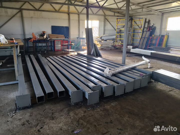 Продам металлокаркас 15м х 32м х5м