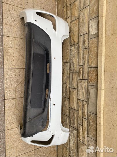 Бампер киа рио задний