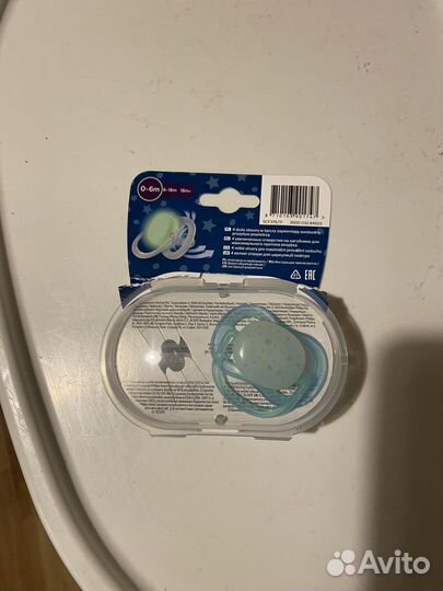 Соска пустышка avent 0-6 мес новая