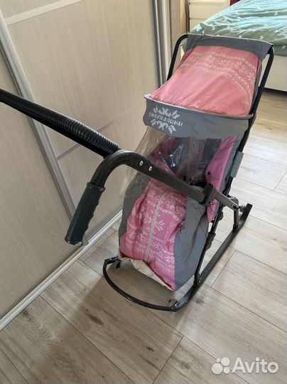 Коляска санки