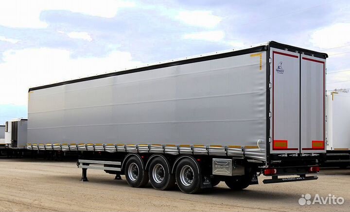 Полуприцеп шторно-бортовой Тонар T3-13 (9888), 2023
