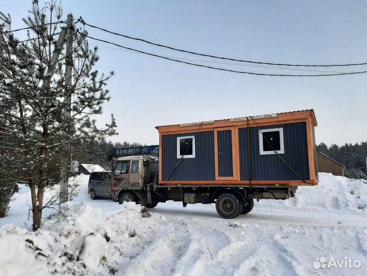 Бытовка утепленная Дачная