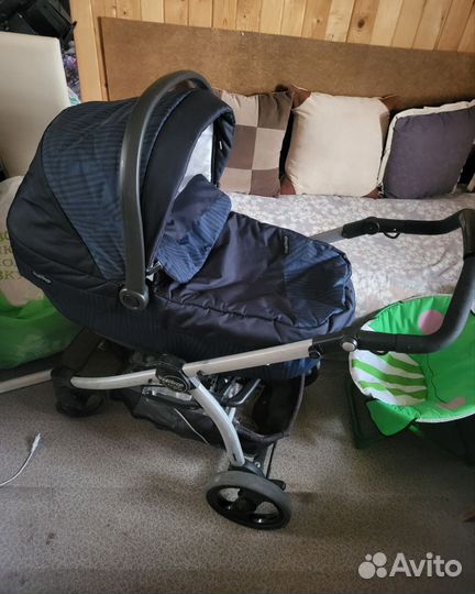 Peg perego book plus люлька, прогулочная 2 в 1