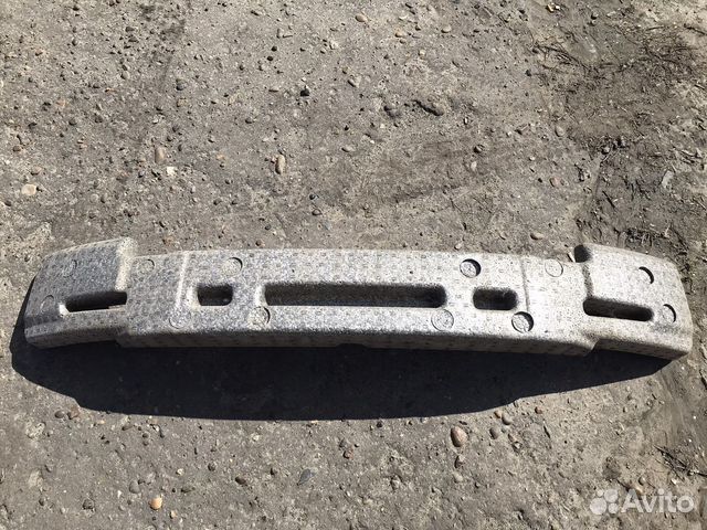 Усилитель (адсорбер) бампера шевроле авео