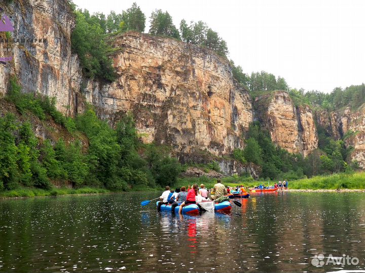 Двухдневный сплав по реке Ай