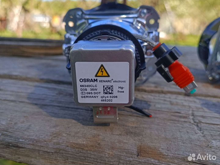 Линзы в фары и лампочки ксенон на ford Focus 3