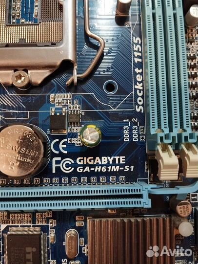 Материнская плата Socket LGA 1155