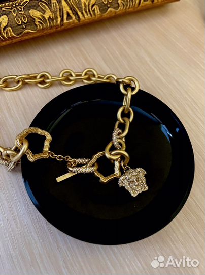 Колье цепь Versace