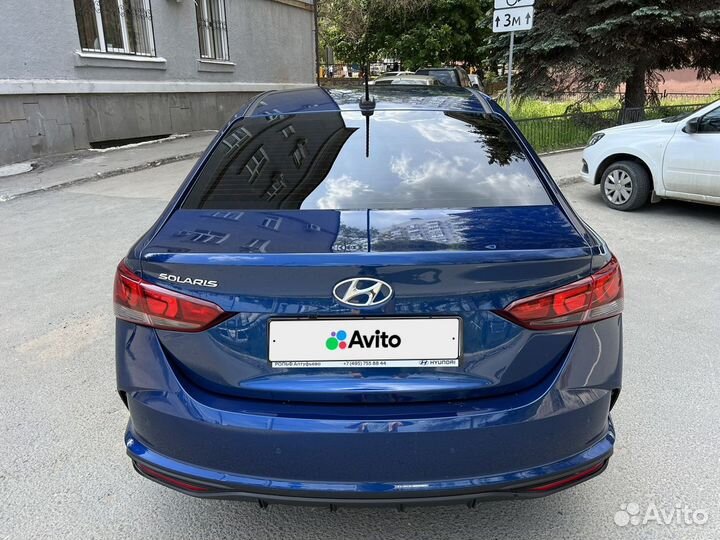 Hyundai Solaris 1.6 AT, 2022, 30 000 км
