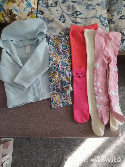 Вещи пакетом на девочку