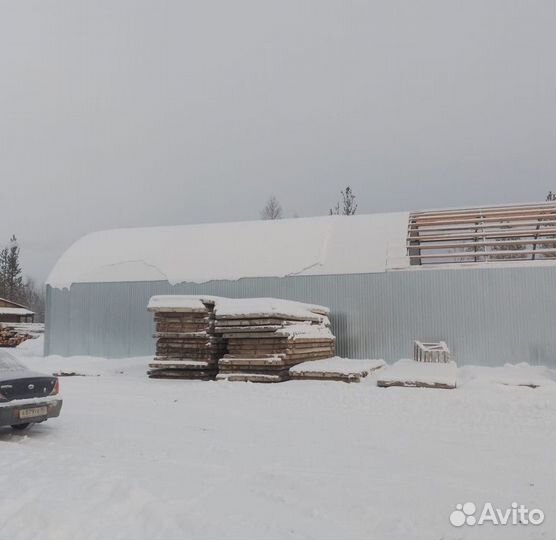 Прямостенный ангар с монтажом любого размера