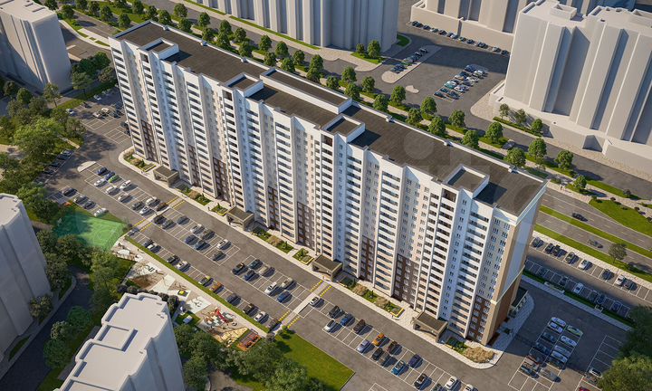 2-к. квартира, 49,9 м², 6/16 эт.