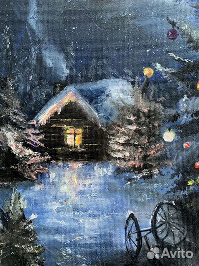 Картина маслом на холсте