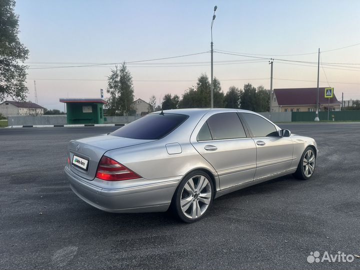 Mercedes-Benz S-класс 5.0 AT, 2003, 300 000 км