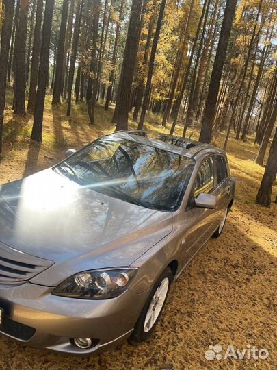 Mazda 3 2.3 AT, 2004, битый, 190 000 км