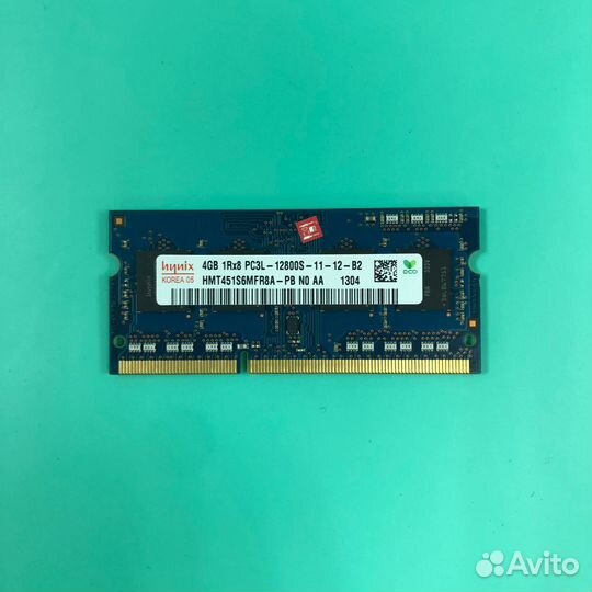 Оперативная память для ноутбука hynix DDR3L 4GB 16