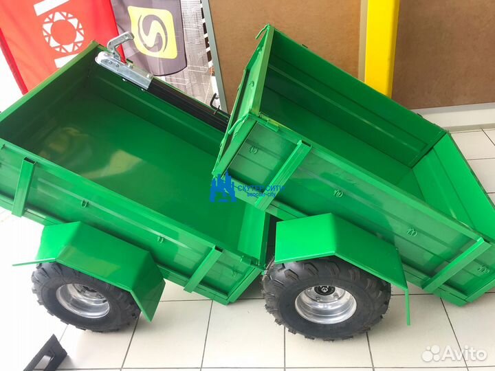 Прицеп для квадроцикла стальной кузов 1120х940х280