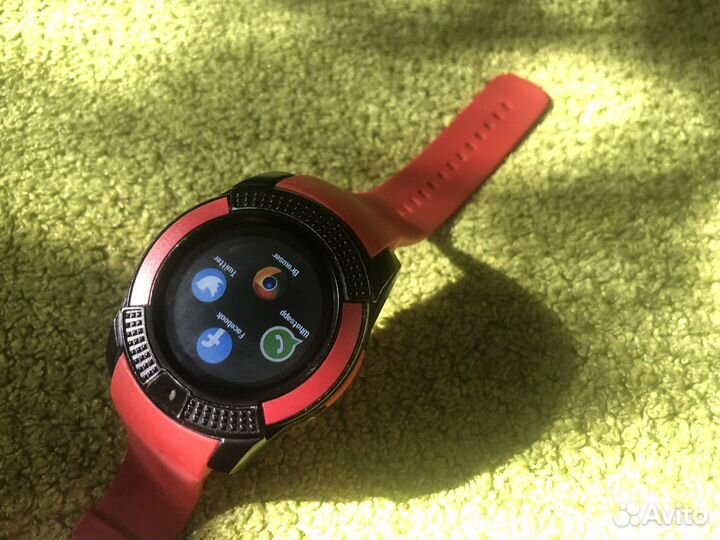 Умные часы SMART Watch XV8 Red Black